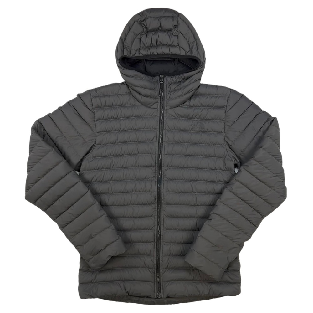 The North Face Men's Stretch Down Packable Puffer Jacket 700 Fill Gray Small